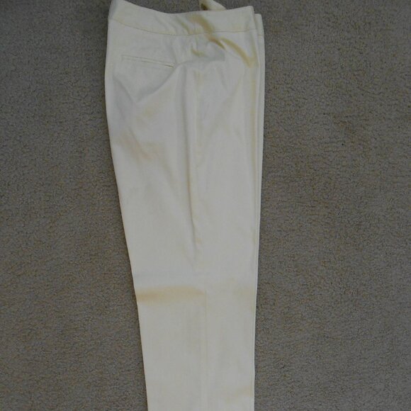 Women's Size 4 Butter Yellow Worthington Suit Jacket and Pants - Picture 5 of 7
